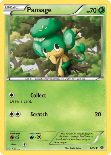 Pansage — Emerging Powers #1