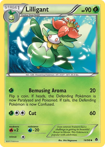 Lilligant — Emerging Powers #14