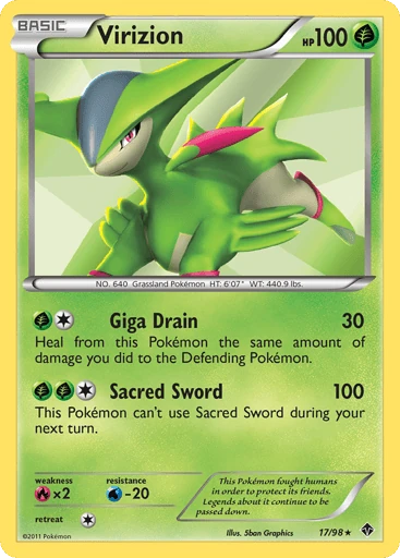Virizion — Emerging Powers #17