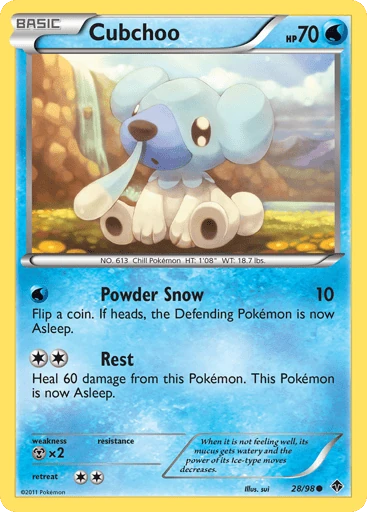 Cubchoo — Emerging Powers #28
