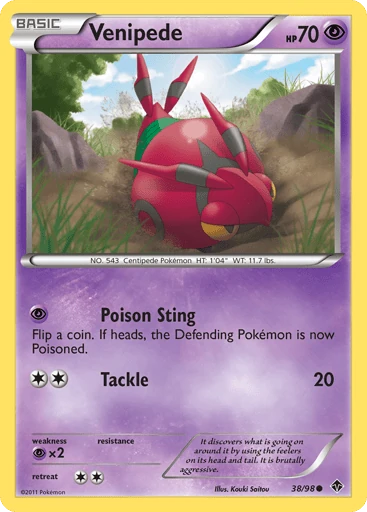 Venipede — Emerging Powers #38