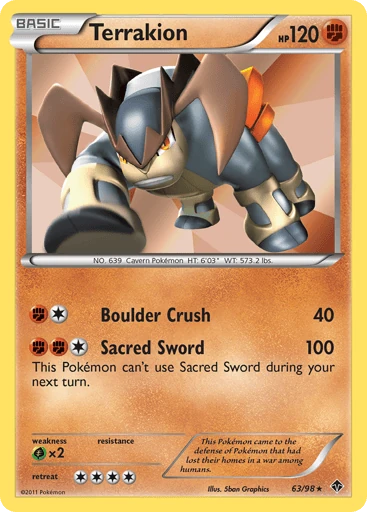 Terrakion — Emerging Powers #63