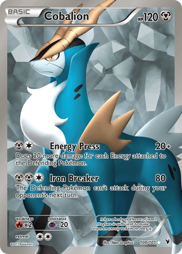 Cobalion — Noble Victories #100