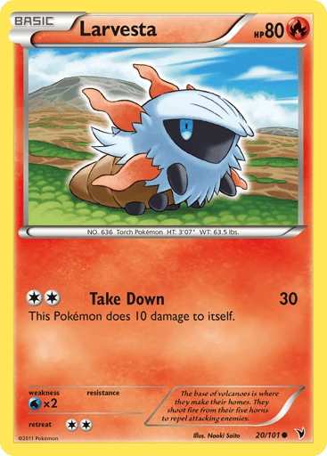Larvesta — Noble Victories #20