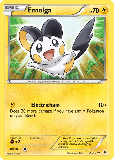 Emolga — Noble Victories #37