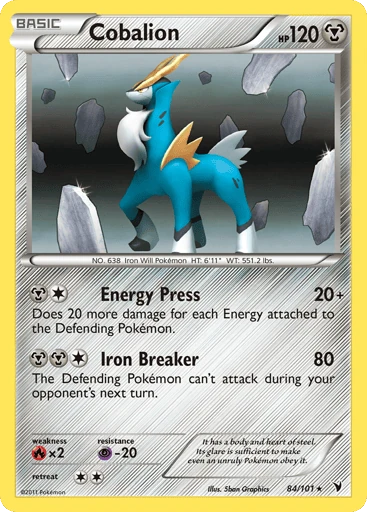 Cobalion — Noble Victories #84