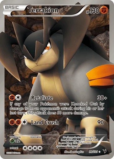 Terrakion — Noble Victories #99