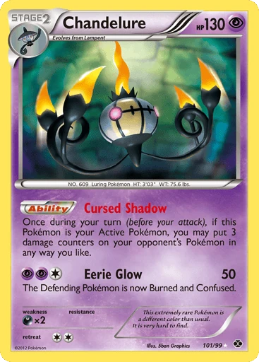 Chandelure — Next Destinies #101