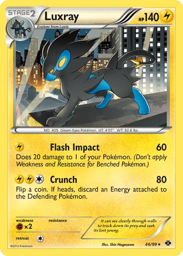Luxray — Next Destinies #46