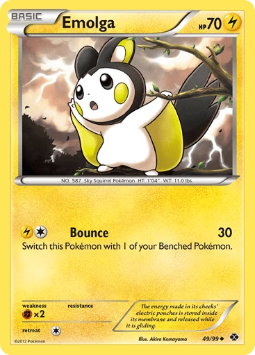 Emolga — Next Destinies #49