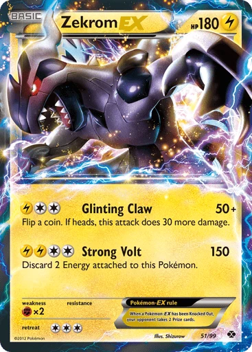 Zekrom-EX — Next Destinies #51