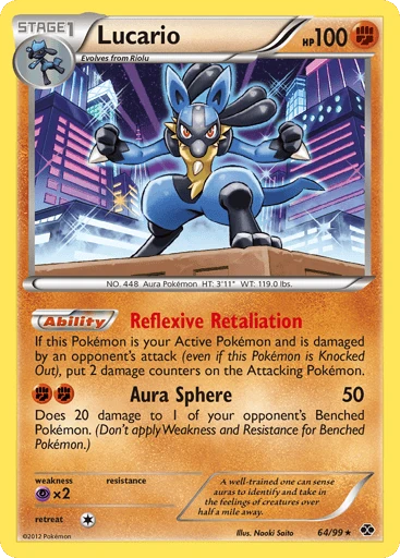 Lucario — Next Destinies #64