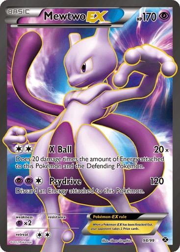 Mewtwo-EX — Next Destinies #98