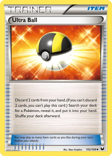 Ultra Ball — Dark Explorers #102