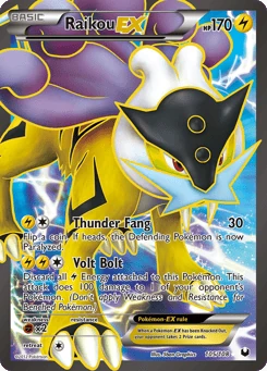 EX Pokémon Cards — Raikou-EX