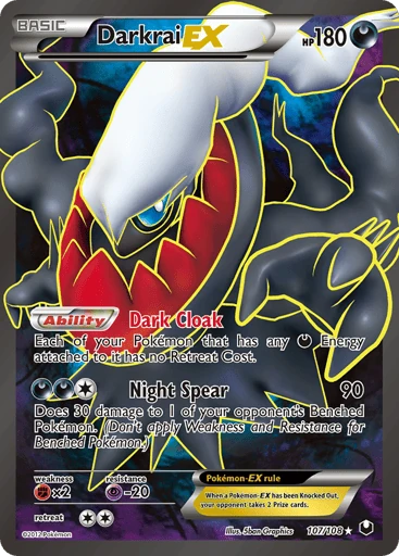 Darkrai-EX — Dark Explorers #107