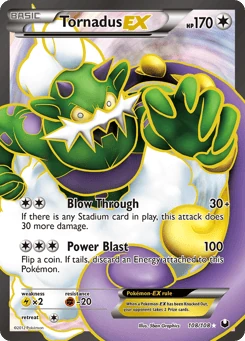 EX Pokémon Cards — Tornadus-EX