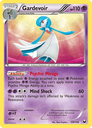 Gardevoir — Dark Explorers #109