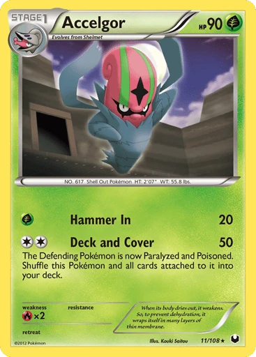 Accelgor — Dark Explorers #11
