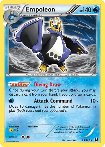 Empoleon — Dark Explorers #29