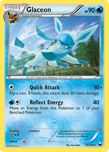 Glaceon — Dark Explorers #30