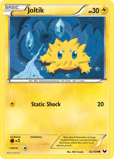 Joltik — Dark Explorers #42