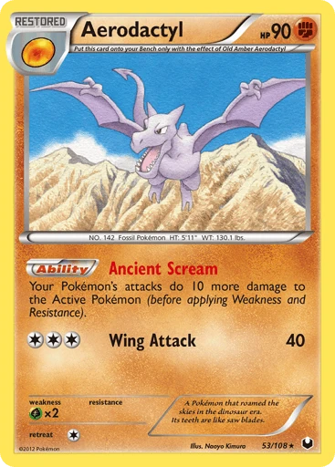 Aerodactyl — Dark Explorers #53