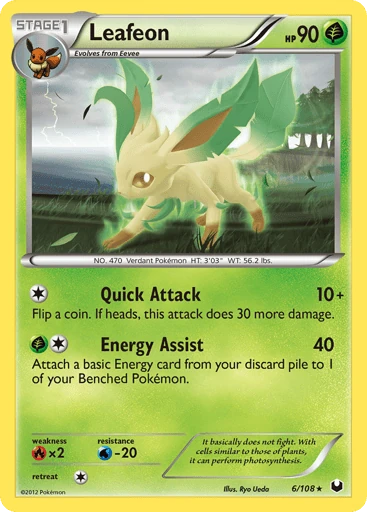 Leafeon — Dark Explorers #6