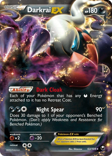 Darkrai-EX — Dark Explorers #63