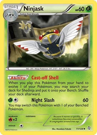Ninjask — Dragons Exalted #11