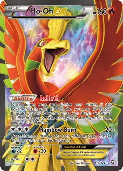 EX Pokémon Cards — Ho-Oh-EX