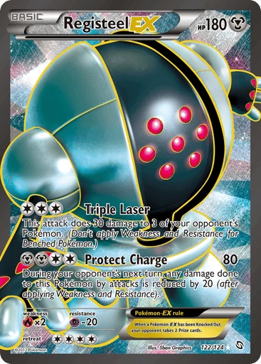 Registeel-EX — Dragons Exalted #122