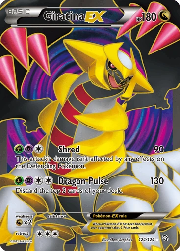 Giratina-EX — Dragons Exalted #124
