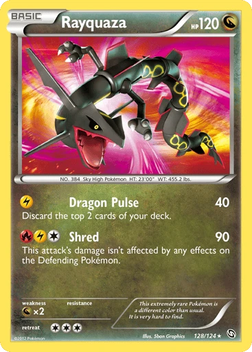 Rayquaza — Dragons Exalted #128