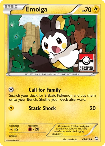 Emolga — Dragons Exalted #45