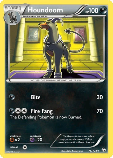 Houndoom — Dragons Exalted #75