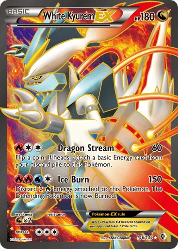 White Kyurem-EX — Boundaries Crossed #146