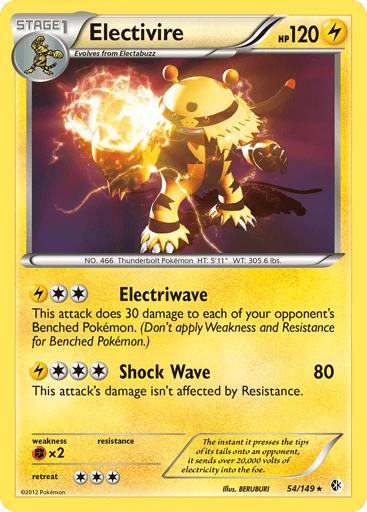 Electivire — Boundaries Crossed #54