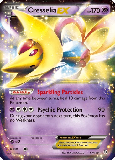 Cresselia-EX — Boundaries Crossed #67