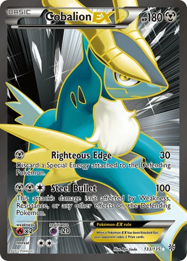 Cobalion-EX — Plasma Storm #133
