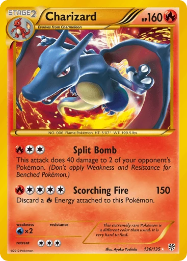 Charizard — Plasma Storm #136