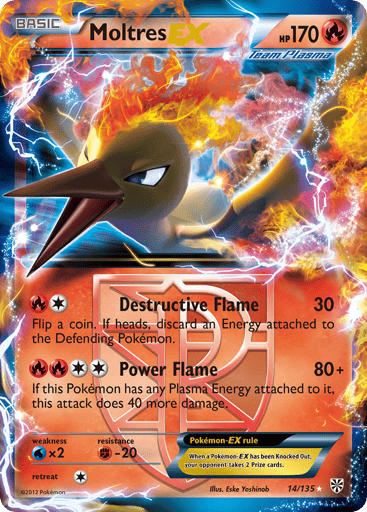 Moltres-EX — Plasma Storm #14