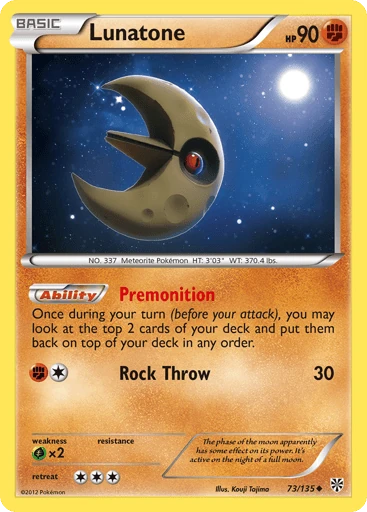 Lunatone — Plasma Storm #73