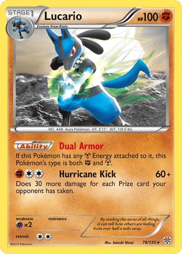 Lucario — Plasma Storm #78