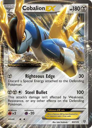 Cobalion-EX — Plasma Storm #93