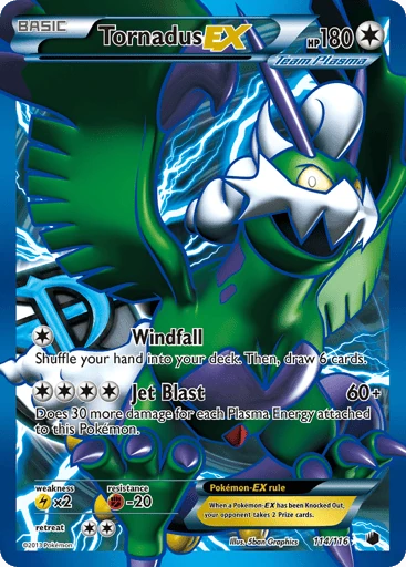 Tornadus-EX — Plasma Freeze #114