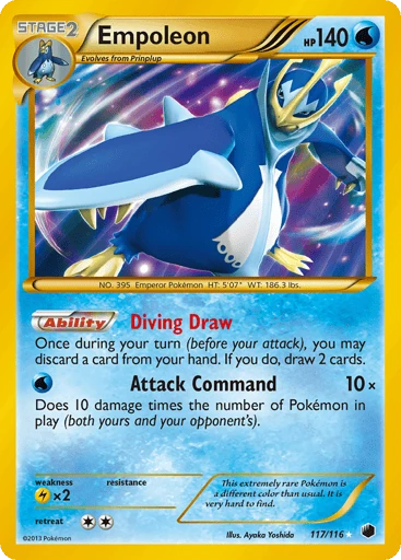 Empoleon — Plasma Freeze #117