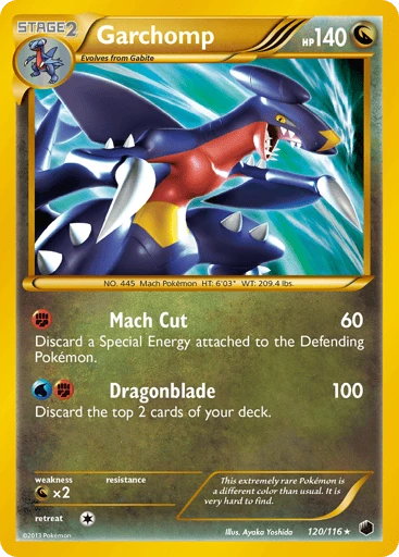 Garchomp — Plasma Freeze #120