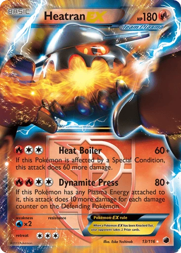 Heatran-EX — Plasma Freeze #13