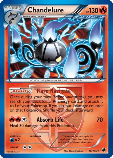 Chandelure — Plasma Freeze #16